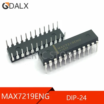 (10 штук) 100% Исправный чипсет MAX7219 DIP24 MAX7219CNG DIP MAX7219ENG DIP-24