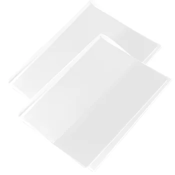 2 Шт. Защитные пленки для чистых листов формата А5 Прозрачный защитный чехол для Блокнота Защитная пленка для вырезок из ПВХ Практичный