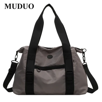 2023, новая модная сумка MUDUO, холщовые сумки для покупок, сумка-тоут для женщин, сумка-ранец для девочек, сумка через плечо.