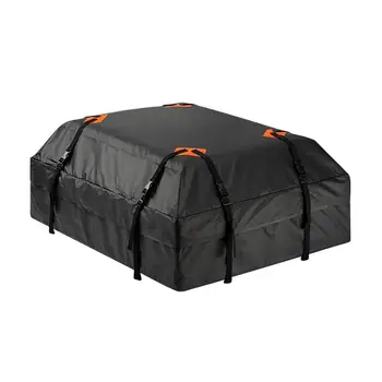 30x25x11cm Автомобильная Грузовая Сумка На Крышу Car Roof Carrier Bag F Багажник На Крыше Черный Для Хранения И Путешествий Водонепроницаемый Для Всех Транспортных Средств