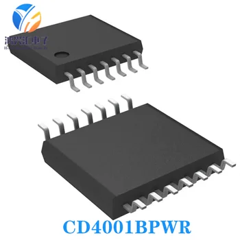 (5 шт.) Новый оригинальный логический чип CD4001BPWR CD4001BPW/G4 Silkscreen CM001B TSSOP-14 Logic Chip