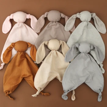F62D Полотенце для новорожденных, хлопковое детское одеяло, Милые игрушки для кукол