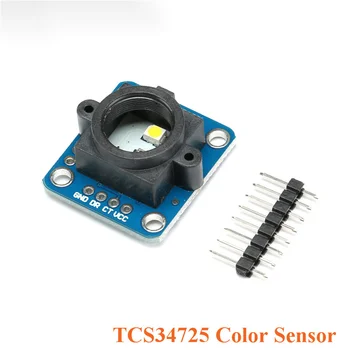 GY-33 TCS34725 Датчик цвета, модуль датчика распознавания, Замена TCS230 TCS3200 Diy Electronic