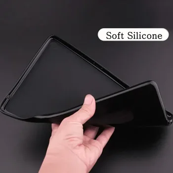 HMTX Galaxy Tab A7 10.4 Чехол для планшета Fundas Slim Flip Solid color Cover Мягкая Защитная Оболочка сумка для SM-T500, SM-T505