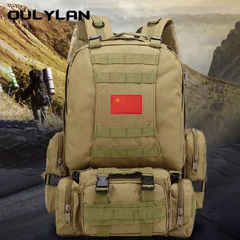 Oulylan многофункциональная тактическая сумка для альпинизма открытый камуфляжный рюкзак комбинированная сумка дорожная сумка военный рюкзак для фанатов