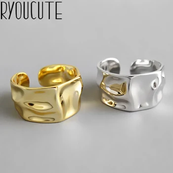 RYOUCUTE Корейское простое Очаровательное кольцо с нерегулярными цепочками для женщин, кольца для вечеринок в стиле бохо, ювелирные изделия в готическом панковском стиле, подарки