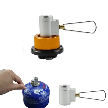 Адаптер для заправки газовой плиты для кемпинга пропаном, адаптер для переоборудования бака газовой горелки, адаптер для газовой печи, адаптер для заправки баллона клапаном