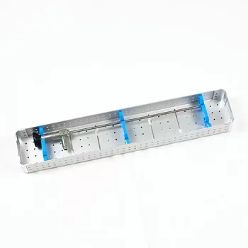 Алюминиевый Стерилизационный контейнер Дезинфекционная коробка для лапароскопии 10 мм