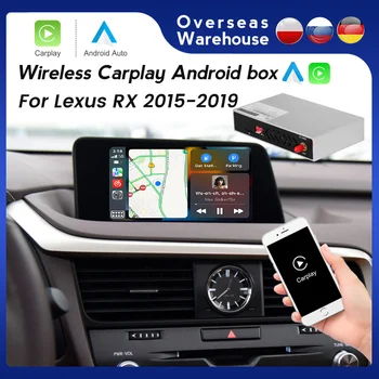 Беспроводной Carplay Android Auto Module Decoder Box Для Lexus Rx450h RX200t RX350 RX300 RX450H 200t 350 300 Mirror Link AirPlay BT