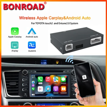 Беспроводной адаптер Apple Carplay Автомобильный Android Автоматический Модуль Для Toyota Tundra/Highlander/RAV4/Camry/Corolla/Avalon/Prius/CH R/Sienna