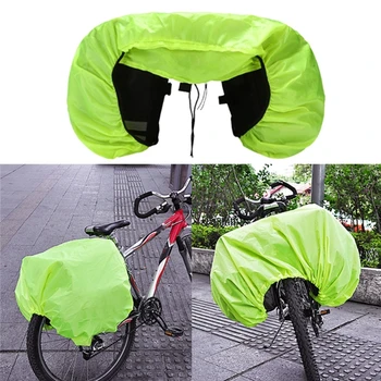 Водонепроницаемая крышка задней сумки для велосипедов, универсальная велосипедная сумка, дождевик, прямая поставка