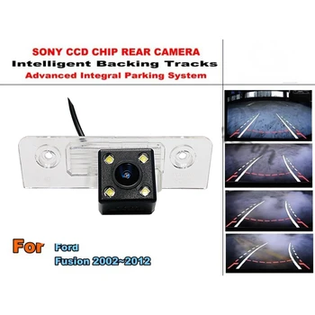 Для Ford Fusion 2002 ~ 2012 Интеллектуальная камера парковки автомобиля/с модулем отслеживания Камера заднего вида CCD ночного видения