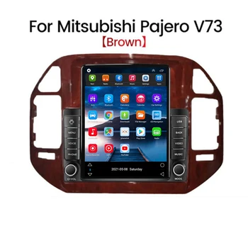 Для Mitsubishi Pajero V60 V68 V73 1999-2011 Tesla Автомобильный Радио Мультимедийный Плеер Навигация GPS Android 12 Auto CarPlay 2din