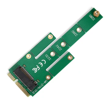 К адаптерам M.2 NGFF Преобразуйте карту 6,0 Гбит/с NGFF M.2 SATA-Bus SSD B Key В адаптер MSATA Male Riser M.2 Для твердотельного накопителя 2230-2280 М2