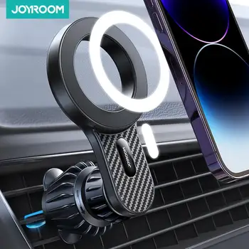 Магнитный автомобильный держатель для телефона Joyroom Универсальный прочный автомобильный держатель для телефона с вентиляционным отверстием, совместимый с iPhone Samsung LG Google Pixel и т.д.