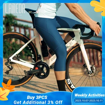 Мужские велосипедные брюки-капри Lameda, велосипедные брюки, мужские брюки-капри, велосипедные брюки, укороченные брюки, велосипедная одежда для мужчин