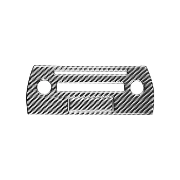 Накладка на CD-панель центрального управления, наклейка, Деколь, Аксессуары для интерьера из углеродного волокна для Lexus NX 200 300H 2014-2019