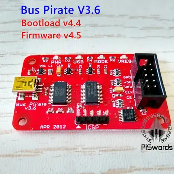Новейший модуль Универсального последовательного интерфейса Bus Pirate V3.6 USB 3.3-5V для Arduino DIY