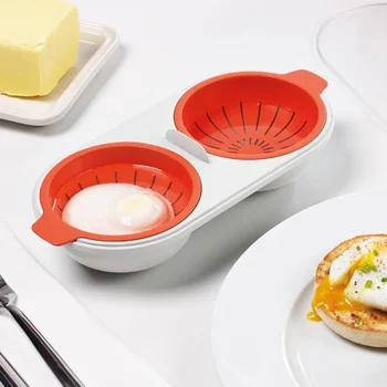 Новые креативные сковороды для приготовления яиц Egg Poacher, Набор кухонных инструментов для приготовления яиц, паровая микроволновая печь, набор кухонных принадлежностей для приготовления пищи