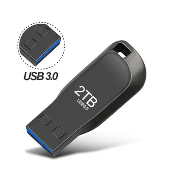 Новый 2023 Usb 3.0 Флешка 2 ТБ Высокоскоростной Флеш-Накопитель 16 ТБ Металлический Cle Usb Флэш-Накопитель 4 ТБ 8 ТБ Портативный SSD Memoria Usb Бесплатная Доставка