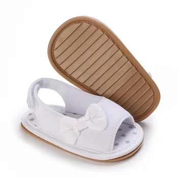 Обувь для маленьких девочек 0-1 лет, летняя дышащая детская обувь для прогулок с мягкой подошвой, первые ходунки