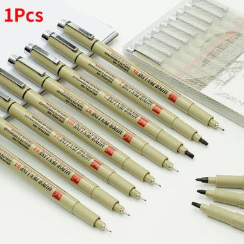 Пигментная художественная ручная роспись, Микрон Ручка, ручки для эскизов, маркеры для манги, игольчатая ручка, канцелярские художественные школьные принадлежности, ручка для рисования