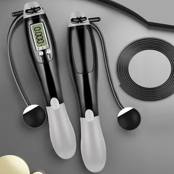 Портативная Креативная Скакалка для подсчета веса Беспроводная скакалка ABS Умные электронные Цифровые Беспроводные скакалки для похудения
