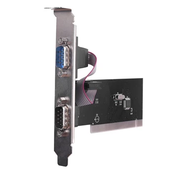Промышленный контроль PCI к последовательному порту COM 9-контактной карты RS232 DB9 для Windows Linux