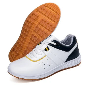 Профессиональная обувь для гольфа, мужская водонепроницаемая и противоскользящая спортивная обувь для гольфа, женская обувь для гольфа, спортивная обувь на траве на открытом воздухе