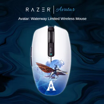 Специальная двухрежимная беспроводная офисная игровая мышь Razer Avatar: The Way of Water Yaqi Orochi V2, 18000 точек на дюйм, 6 программируемых кнопок