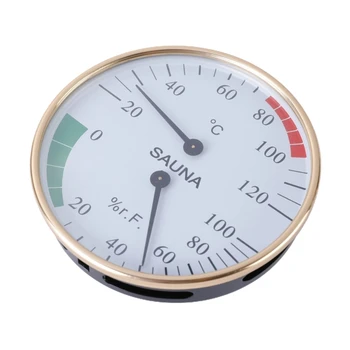 Термометр Настенный для сада, домашнего спа, теплицы, измеритель влажности в помещении-Прямая поставка по Фаренгейту