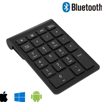 Цифровая клавиатура Mofii Bluetooth, Мини Портативная беспроводная клавиатура с 22 клавишами, внешняя цифровая панель для ноутбука, планшета, бухгалтерии.