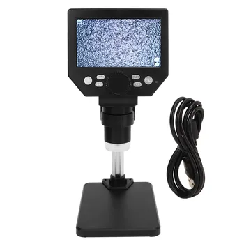 Цифровой микроскоп с 4,3-дюймовым HD-экраном и 1000-кратным электронным микроскопом для ремонта, обслуживания, обучения наблюдению Электронный микроскоп