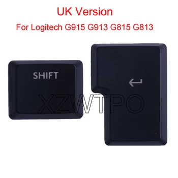 Черная Оригинальная Британская Версия Left Small Shift + ENTER Key Caps Колпачки Клавиш для Беспроводной Клавиатуры Logitech G813 G913 G815 G915 RGB TKL