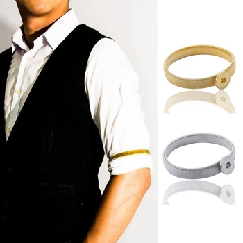 Эластичная повязка на рукав рубашки унисекс, держатель для женщин и мужчин, Эластичные манжеты для рук, Резинки