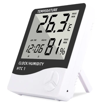 Электронный термометр-гигрометр, Настенный настольный датчик температуры и влажности R7UA
