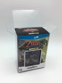 1 Защитная Коробка для Nintendo WII U The Legend of Zelda: Twilight Princess Amiibo Прозрачная Витрина Коллекционная Коробка