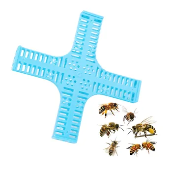 1 шт. Клетка Bee King Удлиненная Увеличенная Пчелиная тюрьма В пластиковой клетке поперечного типа Инструменты для пчеловодства