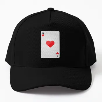 Ace Of Hearts-бейсболка для покера, шляпы в стиле вестерн, бейсболка от солнца, женская и мужская шляпа