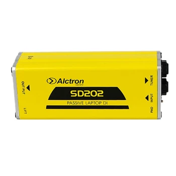 Alctron SD202 Пассивный DI Box с преобразованием импеданса DI BOX с эффектом электрогитары прямого подключения к коробке
