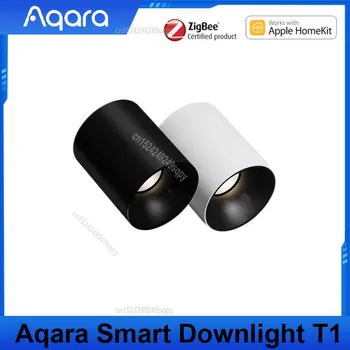 Aqara Smart Downlight T1 Zigbee для поверхностного монтажа С затемнением Круглого света Мощностью 6 Вт Угол луча 24 ° 36 ° для приложения Aqara Homekit