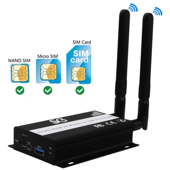 M.2 B Ключ NGFF к USB 3,0 Адаптер Беспроводной Карты Конвертер со Слотом для SIM-карты для SIM Micro SIM Nano SIM 3G 4G 5G Модуль для ПК