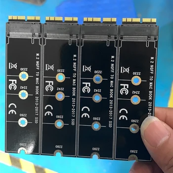 M.2 NVME SSD Конвертер PCIE3.0 Карта адаптера твердотельного накопителя PCB для MacBook Air 2013-2017 для Pro A1465 A1466 A1398 A1502