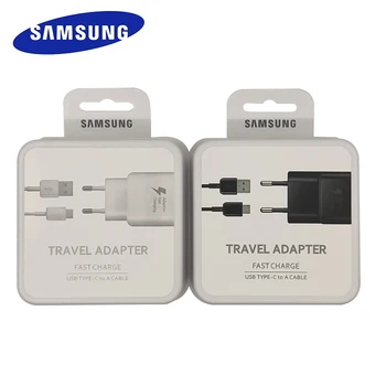 Samsung Быстрое Зарядное Устройство USB Адаптер Питания 9V 1.67A Кабель Быстрой Зарядки Type C для Galaxy A13 A33 A51 A52 A50 S10 S8 S9 Plus Note 8 9