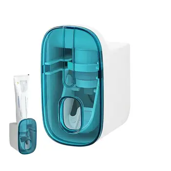 Автоматический дозатор зубной пасты, Соковыжималка, Съемная внутренняя очистка, Количественная экструзия, Водонепроницаемые Аксессуары для ванной комнаты Для