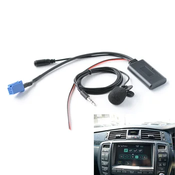 Автомобильный Bluetooth 5.0, Кабель Aux, Микрофон, адаптер громкой связи для мобильных телефонов, бесплатный вызов для Toyota Crown Lexus GRS182