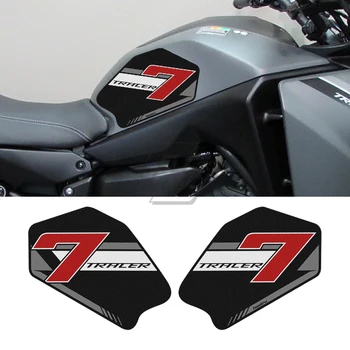 Аксессуары для мотоциклов, защита бокового бака, коленный захват, коврик для Yamaha TRACER 7 2021-2022