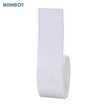 Бумага для этикетирования ювелирных изделий Niimbot, рулон бумаги для термопечати, бумага для ценников, водонепроницаемая маслостойкая, устойчивая к разрывам 25 * 30 + 45 мм