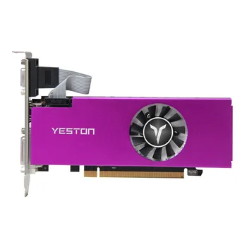 Видеокарта Yeston 4 гб оперативной памяти Gddr5 128bit Rx550-4g Видеокарта D5 Lp Поддерживает Vga, Hdmi-совместимый Выход Dvi-d.