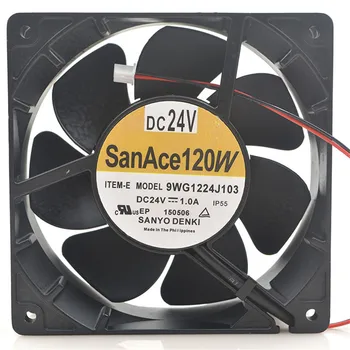Для Sanyo San Ace 120 Вт 9WG1224J103 DC 24 В 1.0A 12 см 12038 Преобразователь Частоты Сварочного Аппарата Специальный Вентилятор Охлаждения